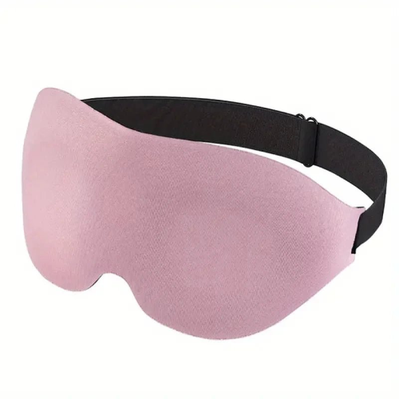 3D Contour Sleep Mask – Memory Foam Light-Blocking Comfort