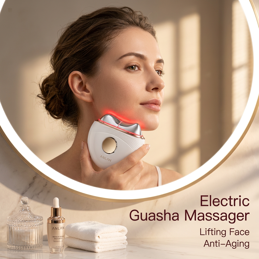EMS Pro Sculpt Gua Sha | Electric Face Lifting — LED, Hot & Cold, Microcurrent
