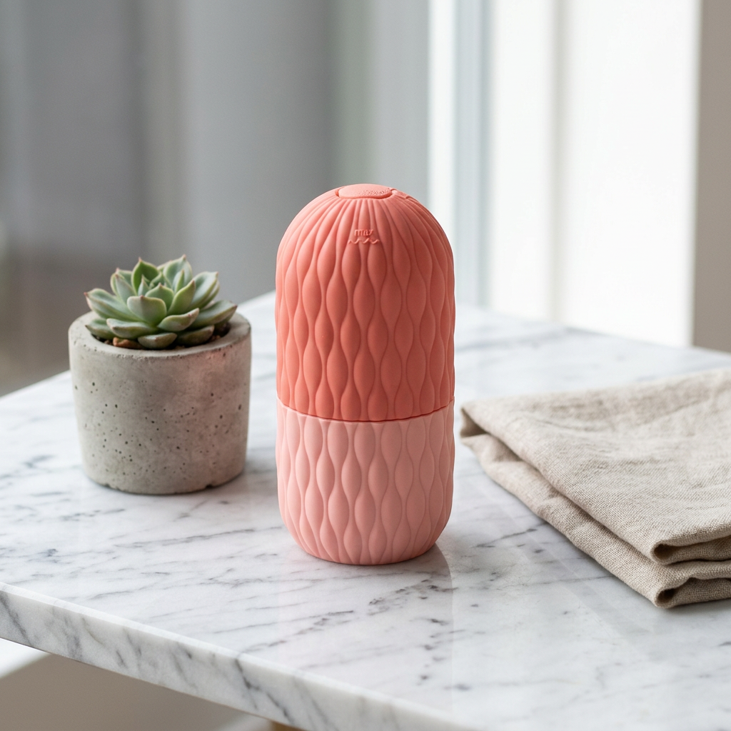 Ice Sculpt Roller | Silicone Cryo Facial Massager — Pore Minimiser & Anti-Wrinkle