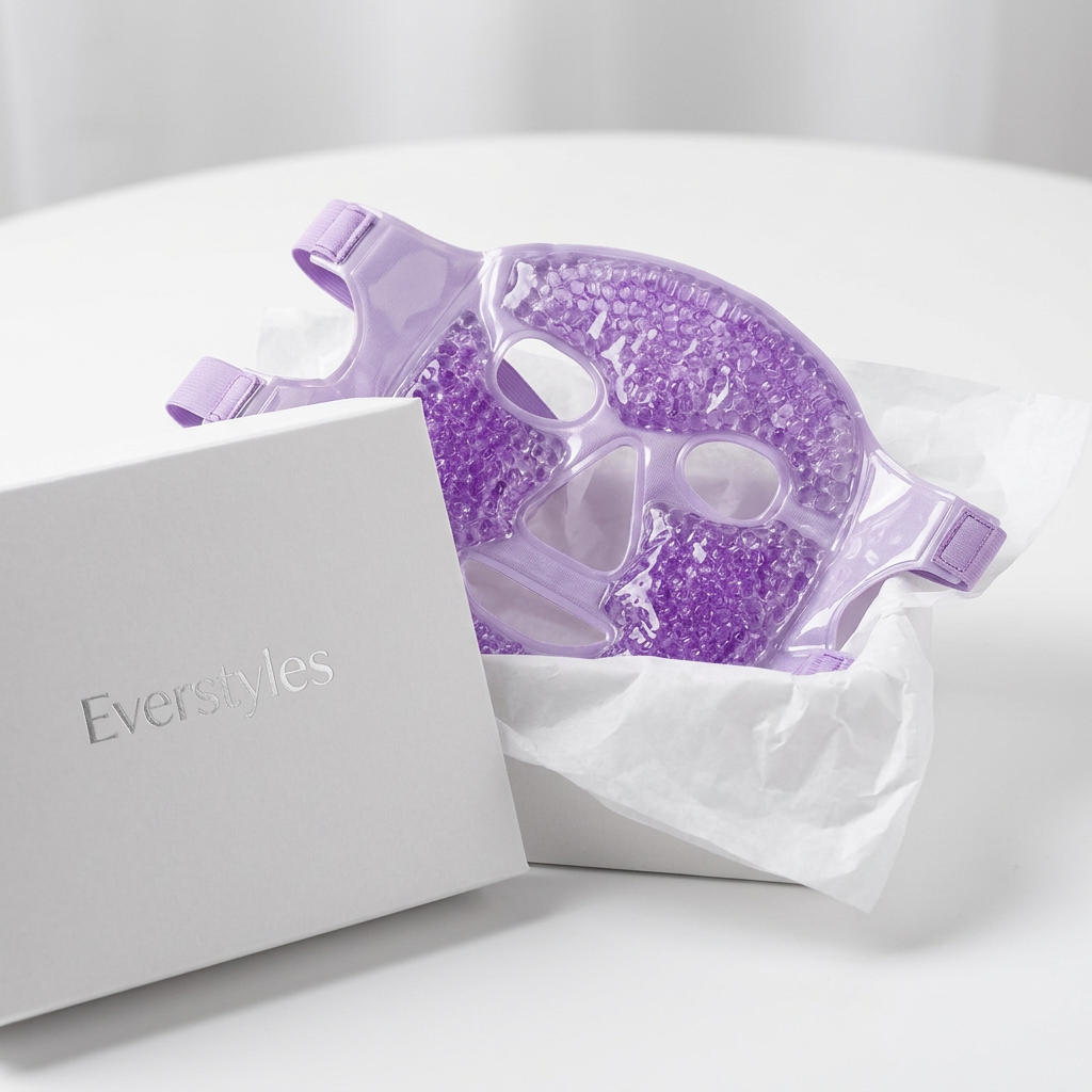 Ice & Heat Facial Mask — Reusable Gel Compress