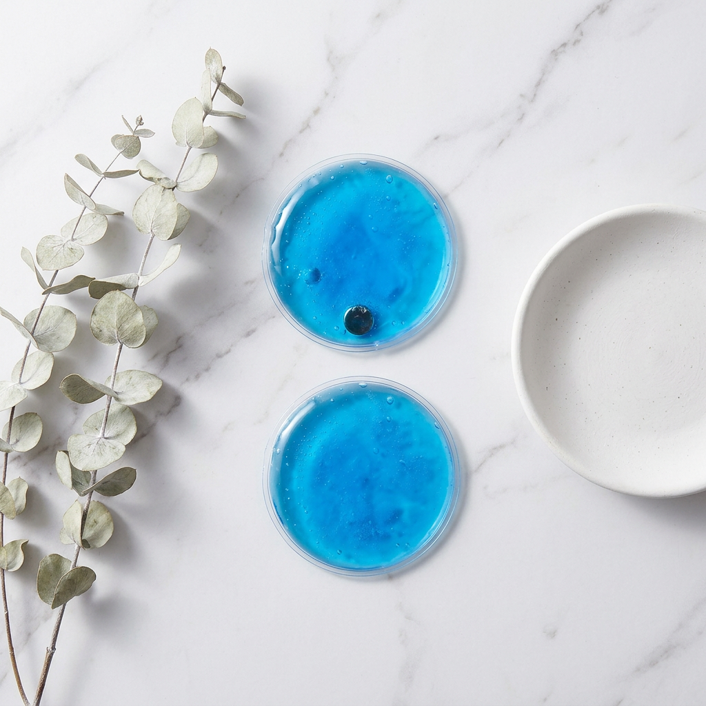 Cooling Gel Eye Pads | Reusable Hot & Cold Therapy for Puffy Eyes