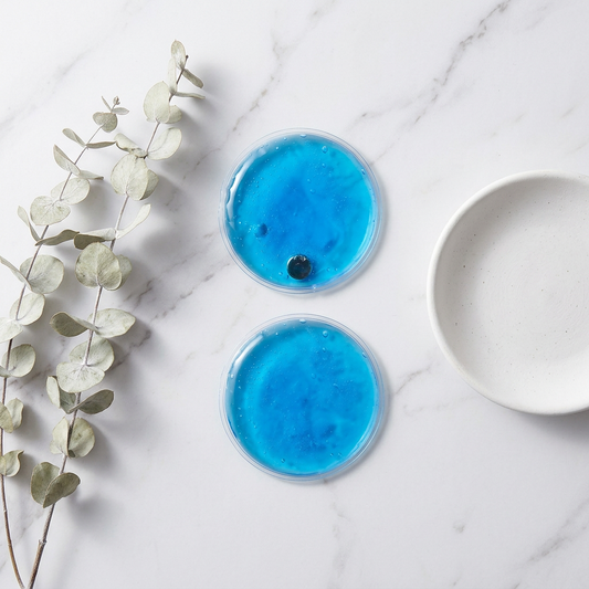 Cooling Gel Eye Pads | Reusable Hot & Cold Therapy for Puffy Eyes