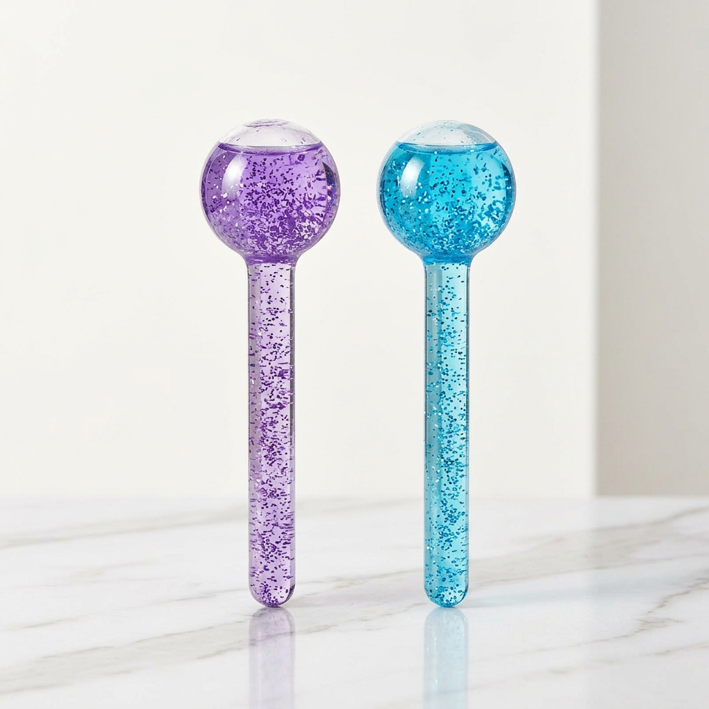 Ice Globes for Facials — Cryo Facial Massager (Set of 2)