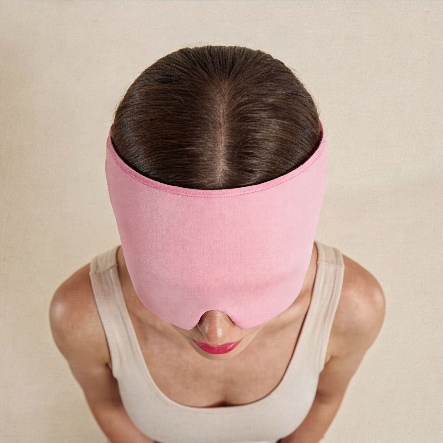 Migraine Relief Gel Mask — Hot & Cold Therapy Head Wrap