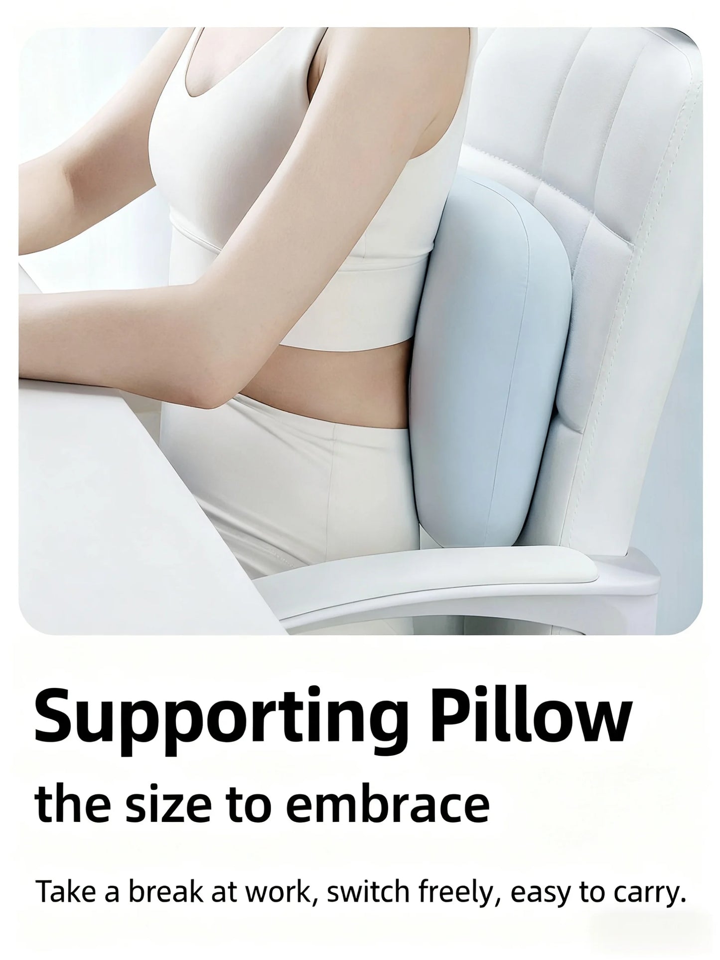 Multifunction Memory Foam Travel Pillow – Soft, Slow Rebound Neck & Nap Support