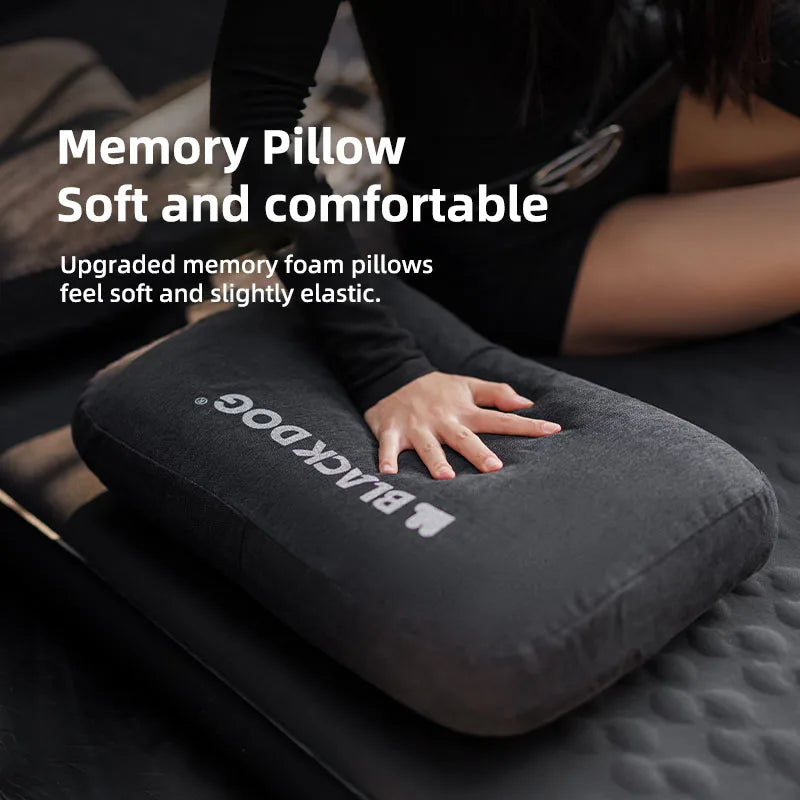 Outdoor Memory Foam Travel Pillow – Portable Comfort for Naps & On-the-Go Rest