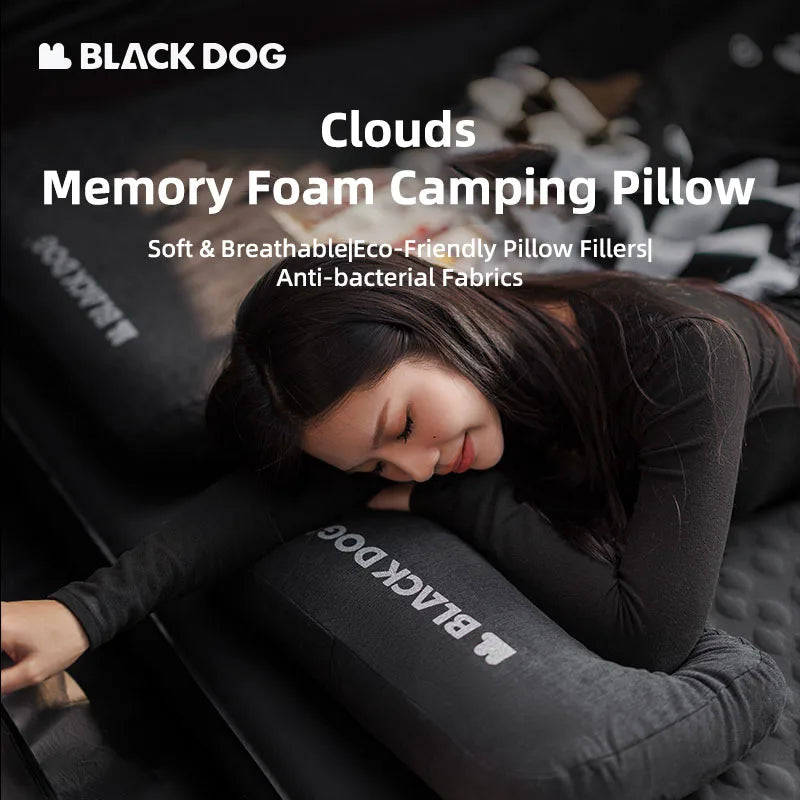 Outdoor Memory Foam Travel Pillow – Portable Comfort for Naps & On-the-Go Rest