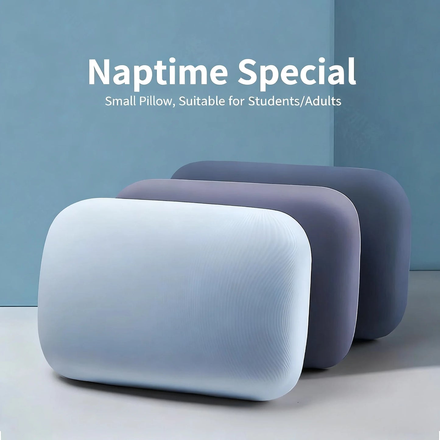 Multifunction Memory Foam Travel Pillow – Soft, Slow Rebound Neck & Nap Support