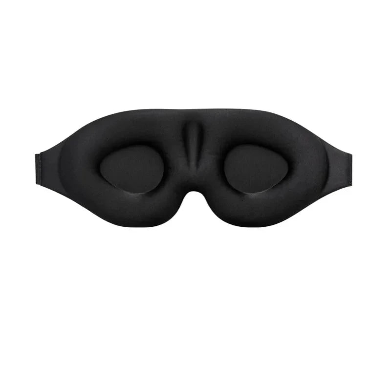 3D Contour Sleep Mask – Memory Foam Light-Blocking Comfort