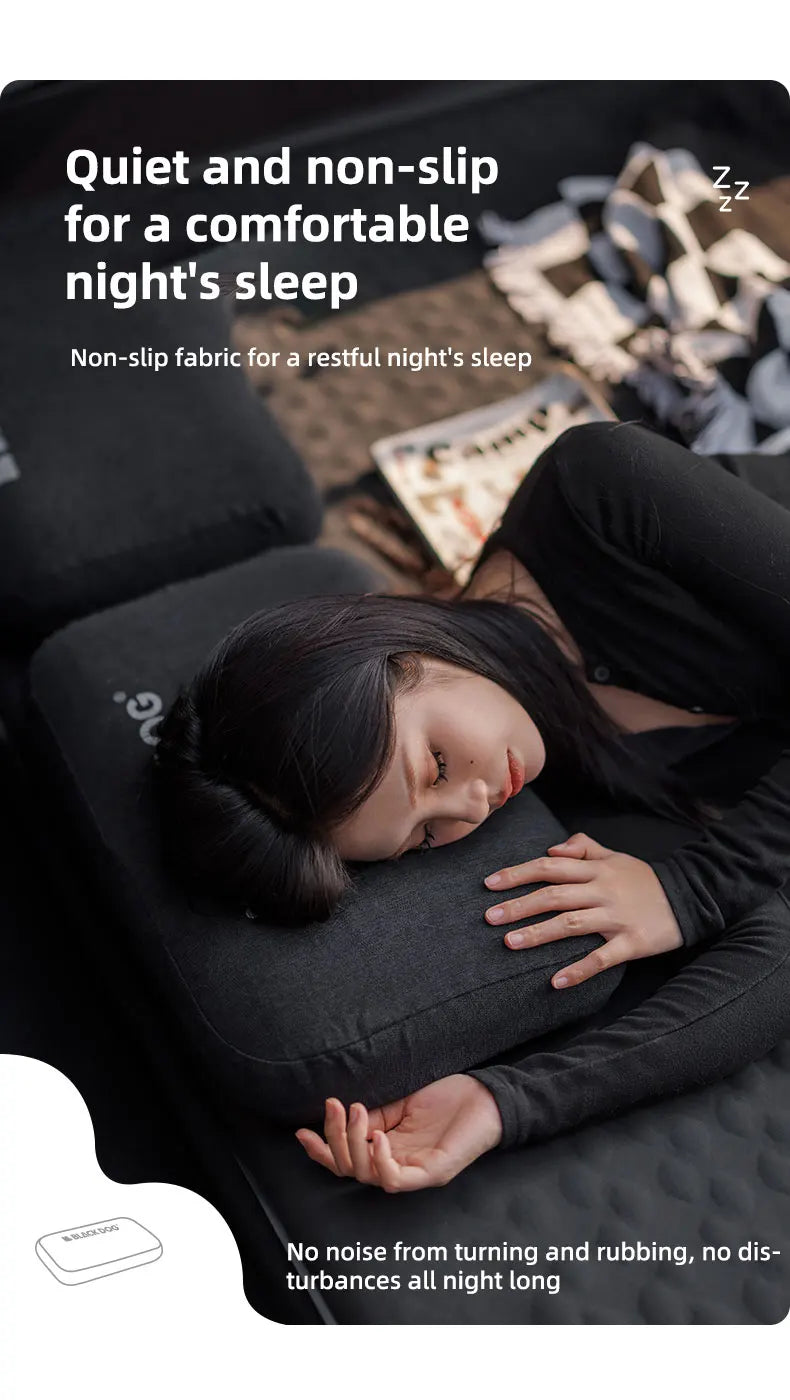 Outdoor Memory Foam Travel Pillow – Portable Comfort for Naps & On-the-Go Rest