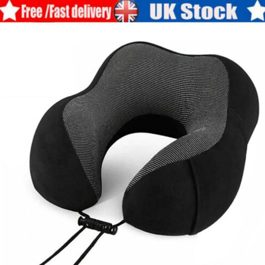 Memory Foam Travel Pillow – Soft Neck Support for Better Sleep Anywhere