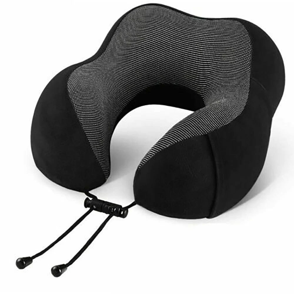 Memory Foam Travel Pillow – Soft Neck Support for Better Sleep Anywhere