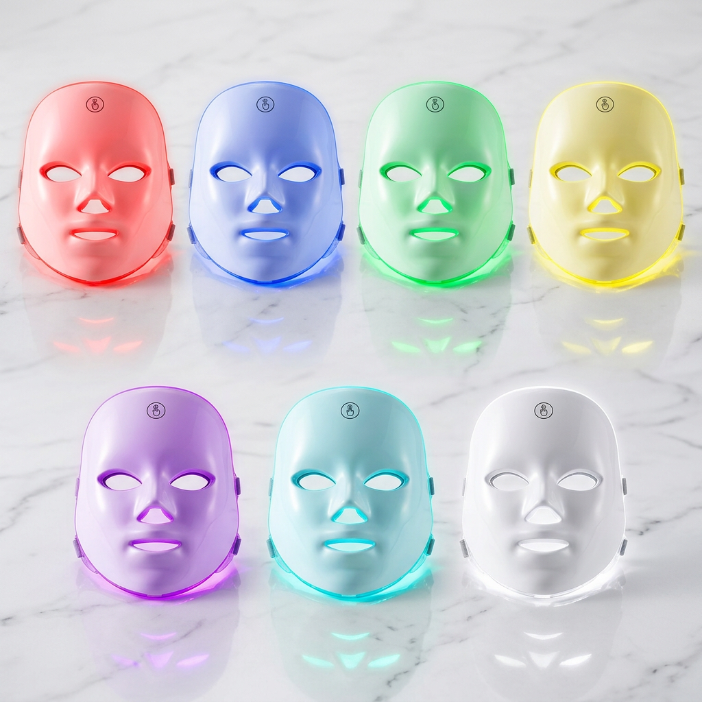LumiGlow LED Therapy Mask | 7-Colour Photon Face & Neck Treatment