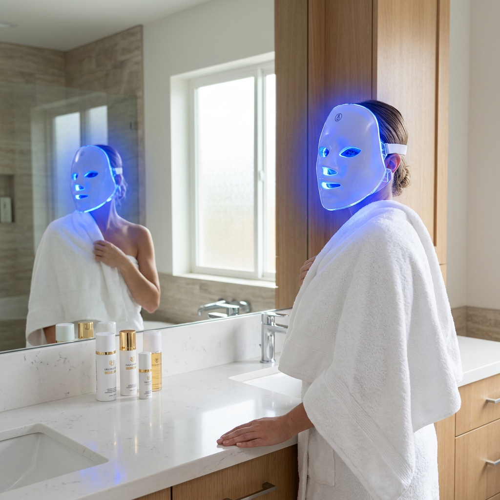 LumiGlow LED Therapy Mask | 7-Colour Photon Face & Neck Treatment