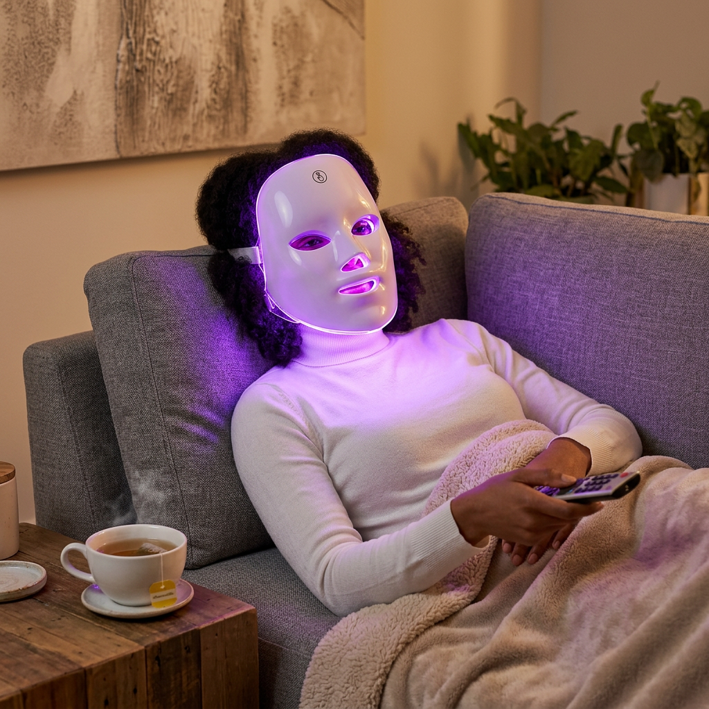 LumiGlow LED Therapy Mask | 7-Colour Photon Face & Neck Treatment