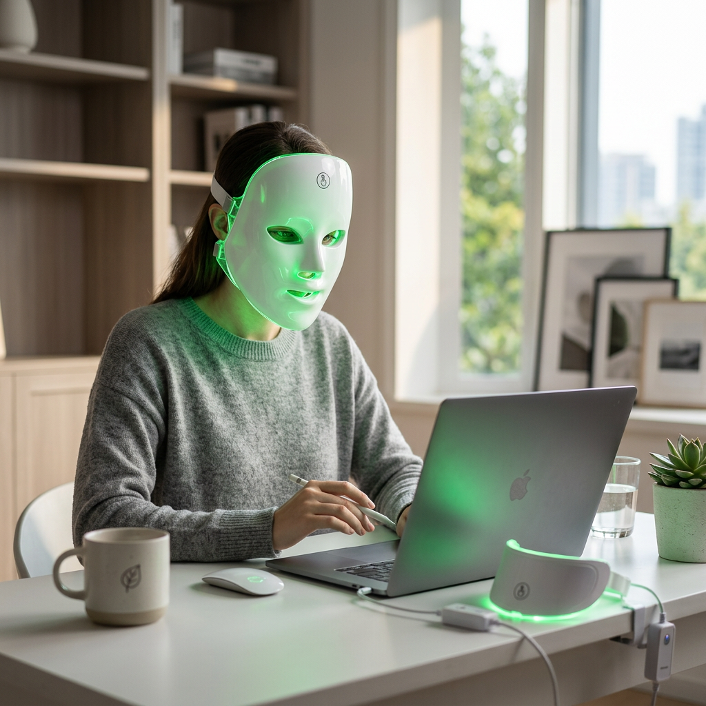 LumiGlow LED Therapy Mask | 7-Colour Photon Face & Neck Treatment