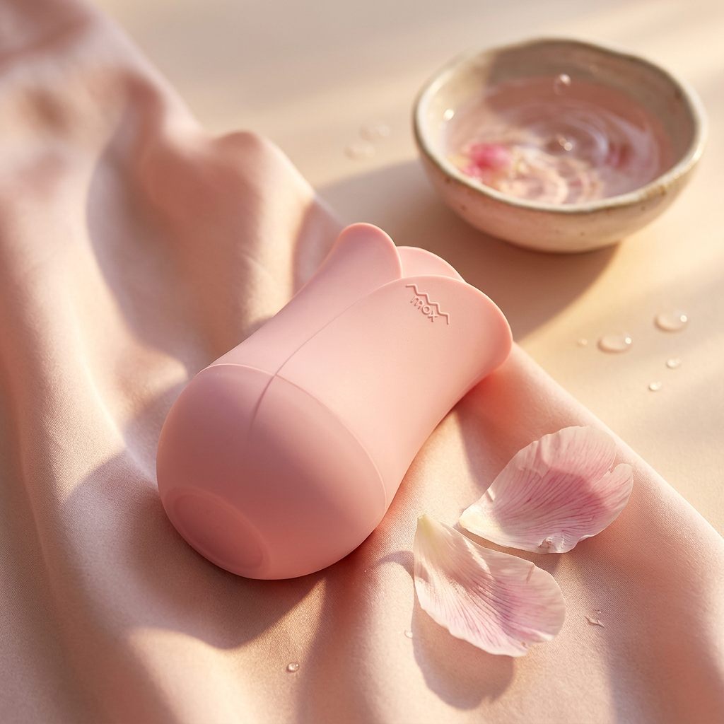 Ice Glow Facial Roller | Silicone Ice Mold for Face & Eyes — Leak-Proof